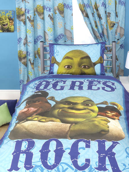 Shrek 3 Ogres Rock Curtains 72 drop