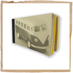 Camper Reclaimed Notebook Black