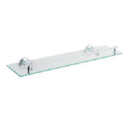 Glass Shelf with Rail