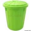 Mini Orange Round Neon Dustbin with lid