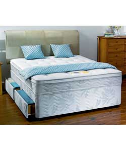 Avante Cushion Top Double Divan - 4 Drawers