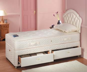 Silentnight Paige Single Divan and Mattress