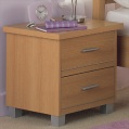 narrow 2-drawer chest