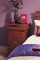 provence four-drawer bedside cabinet