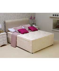 Clevedon Cushion Top 4ft Divan - Non Storage