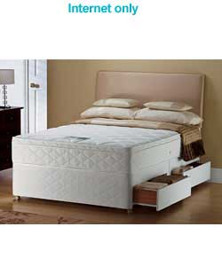 Double Memory 2100 Divan - 4 Drawers