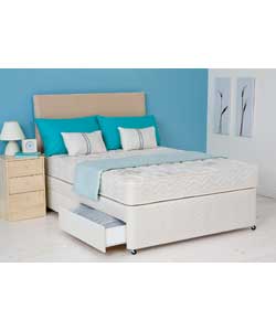 Elliot Microquilt Double Divan - 4 Drawer