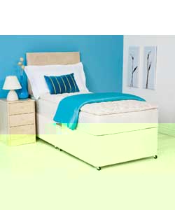 Elliot Pillowtop Single Divan - Non Storage