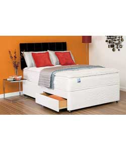 Hampton Pillowtop Double Divan - 2 Drawer