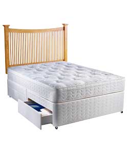 Hendon Cushiontop Double Divan Bed -