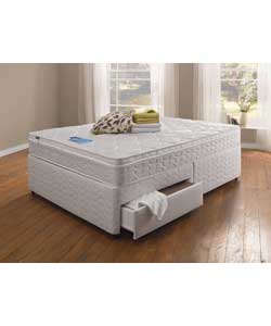 Ivy Box Pillowtop Single Divan Bed