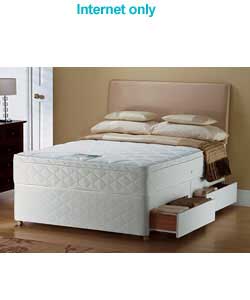 Kingsize Memory 2100 Divan - 4 Drawers