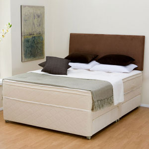 Mirapocket Memory 2100 Byron 4FT 6 Divan Bed