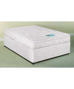 Montreal Cushion Top Double Divan - Non Storage