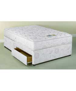 Montreal Deep Quilt Double Divan - 2 Drawers