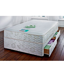 Montreal Memory Super King Size Divan - 4 Drawer