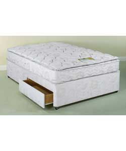 Montreal Pillow Top Double Divan - 2 Drawers