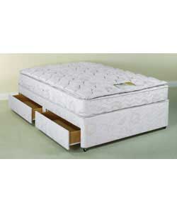 Montreal Pillow Top Double Divan - 4 Drawers