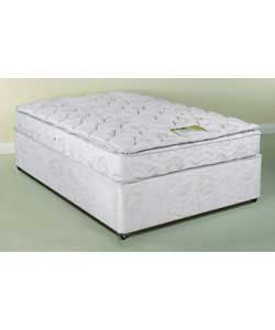 Montreal Pillow Top Double Divan - Non Storage