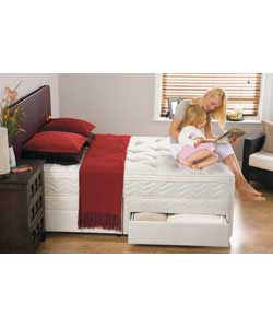 Rebecca Cushion Top King Size Divan - 4 Drawers