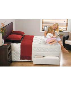 Rebecca Deep Quilt King Size Divan - 2 Drawers