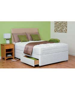 Rutherford Cushiontop Kingsize Divan - 4 Drawer