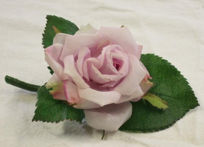 Pink Rose Buttonhole