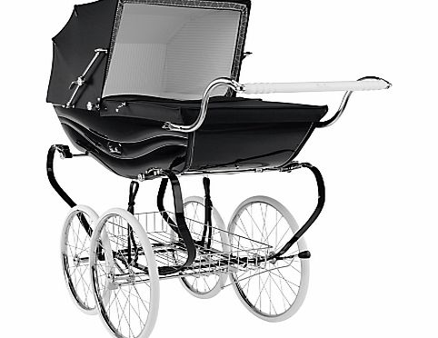 Balmoral Pram, Black Gloss