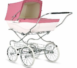 Silver Cross Heritage Kensington Pram Pink 2014