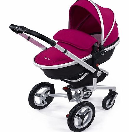 Silver Cross Surf 2 Pram Raspberry