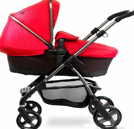 Silver Cross Wayfarer Pram Graphite/Chilli