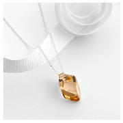 GOLDEN SHADOW SWAROVSKI PENDANT