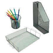 Mesh Desk Accessories 3-Piece