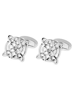 Plated Celtic Cufflinks AJ012-FB-SP