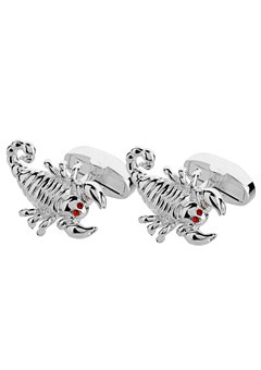 Plated Scorpion Cufflinks PSN998-FB-SP