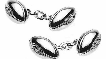 Rugby Ball Cufflinks 4605C