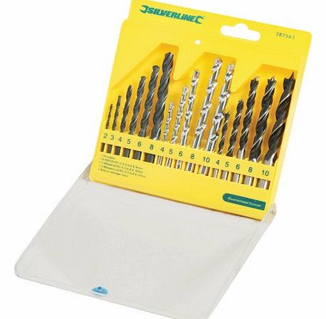 Silverline Tools Silverline 282563 Combi Drill Bit Set 16-Piece 4 - 10mm