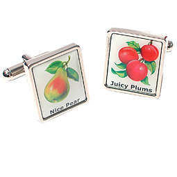 Simon Carter Juicy Plums Cufflinks