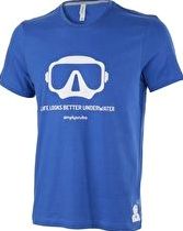 Simply Scuba, 1192[^]255281 Life Looks Better Tee