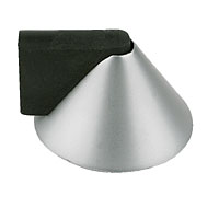 Conical Door Stop Matt Chr Pk 2