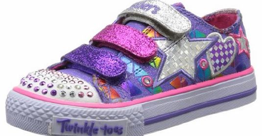 Girls Shuffles - Classy Sassy Low-Top 10336L Purple/Multi 11.5 UK Child, 29 EU