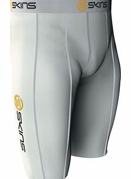  Half Compression Tights White