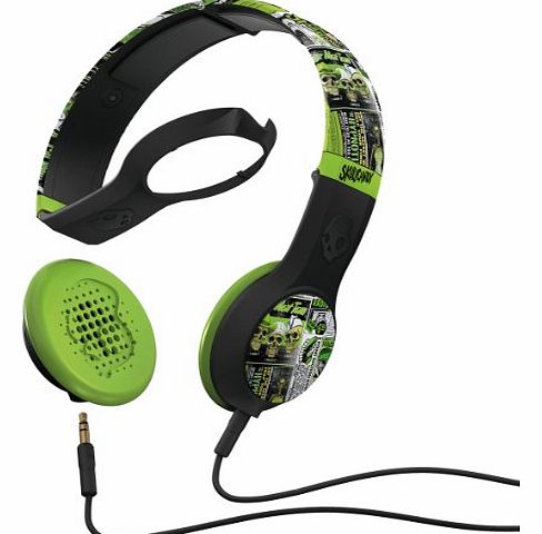 headphones Skullcandy Cassette Lurker Toxic Mic