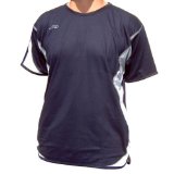 Mercian Short Sleeve Tee Shirt (Large White/Navy)