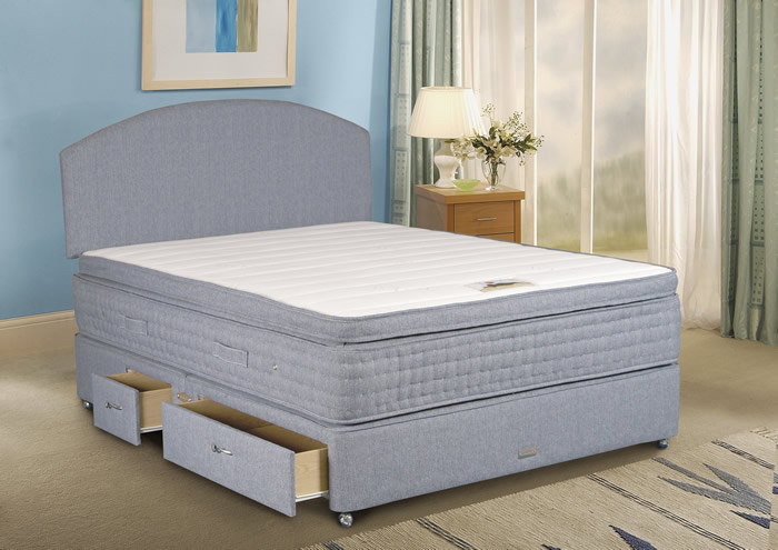 Touch Pocket 2000 5ft Kingsize Divan Bed