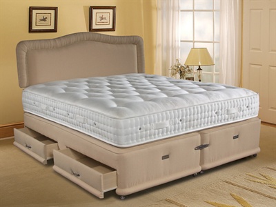 Grand Luxe 2500 Zip and Link Divan Superking