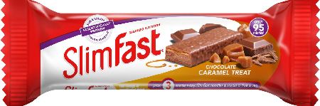Slim Fast, 2102[^]0106221 Slimfast Snack Bar Choc Caramel 26g Bar