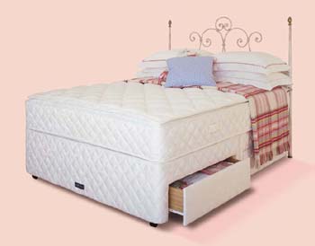 Garden Party Divan and Mattress