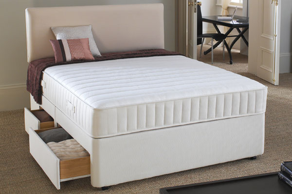 Memory Seal Deluxe Divan Bed Single