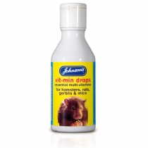 Johnsons Vit-Min Drops 100Ml For Hamsters, Rats,